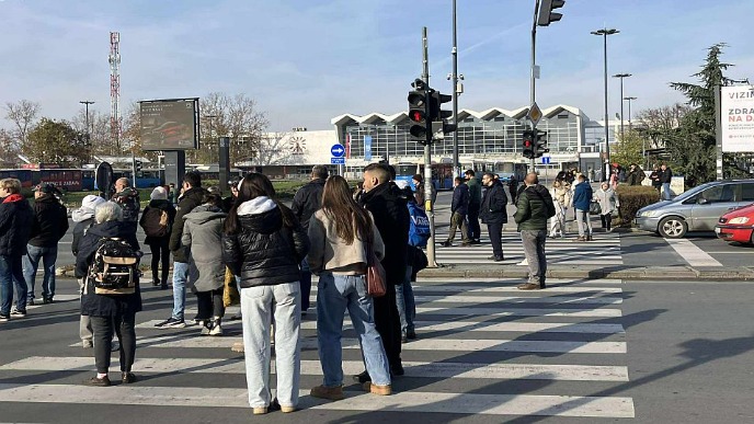 Tišina kod Železničke stanice